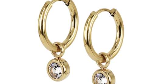 Astrid & Agnes LILLY Hoops Guld