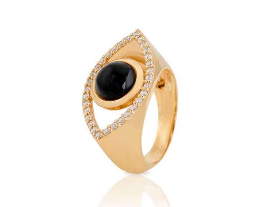 Carolina Gynning Devine Eye Ring Guld