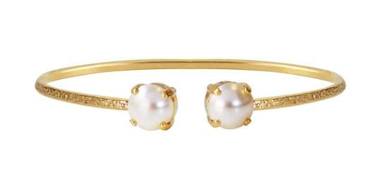 Caroline Svedbom Classic Petite Bracelet Gold Pearl