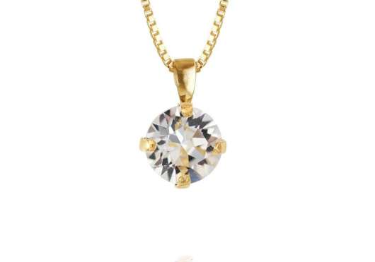 Caroline Svedbom - Classic Petite Necklace Gold Crystal