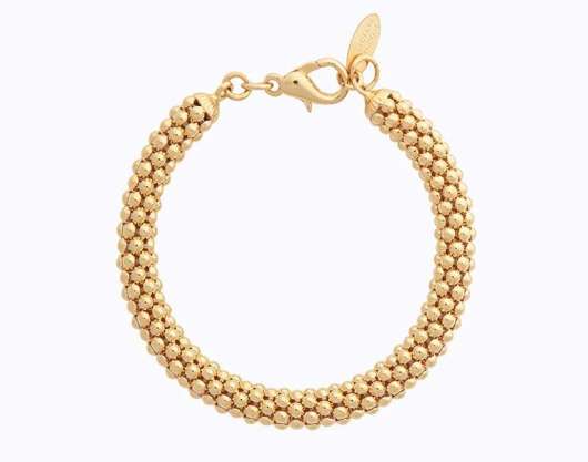 Caroline Svedbom Classic Rope Chain Bracelet Gold