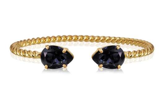 Caroline Svedbom - Mini Drop Bracelet Gold Graphite