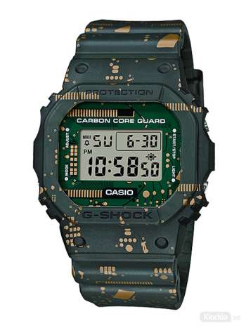 CASIO G-Shock Circuit Board Camouflage Limited Edition DWE-5600CC-3ER