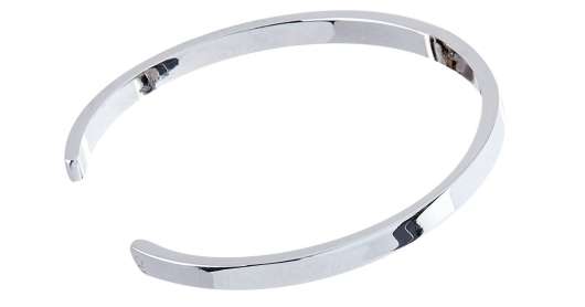 CU Jewellery - Bear Bangle Bracelet Silver
