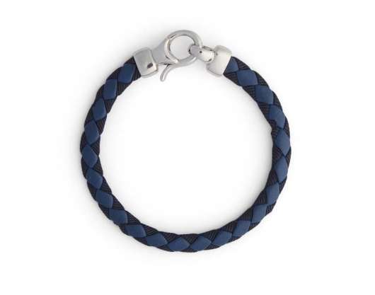 CU Jewellery - Bear Braided Bracelet Blue