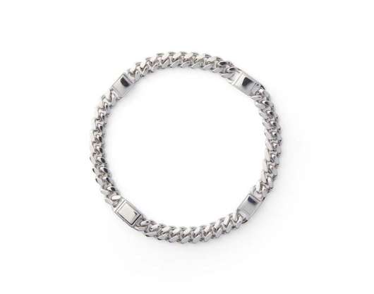 CU Jewellery - Bear Curb Bracelet Small Silver