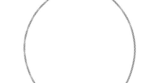 CU Jewellery - Bear Popcorn Necklace Silver
