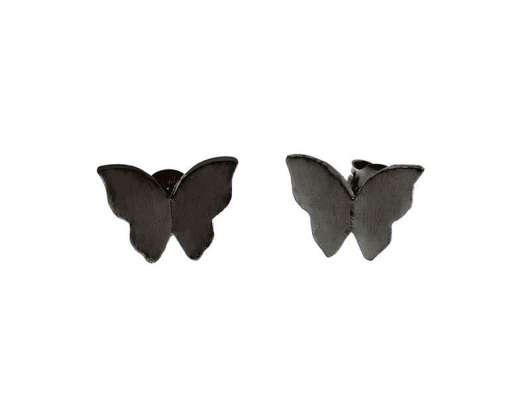 CU Jewellery Butterfly Ear Black