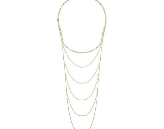 CU Jewellery - CU Draped Necklace Gold