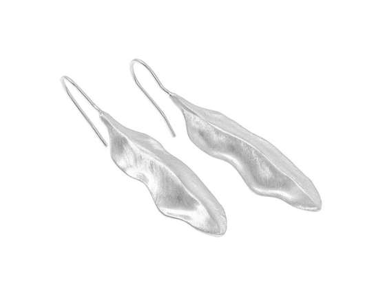 CU Jewellery - Feather Ear Silver
