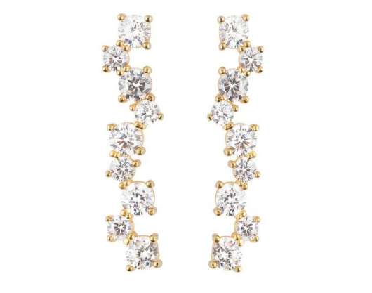 CU Jewellery - Gatsby Long Ear Gold