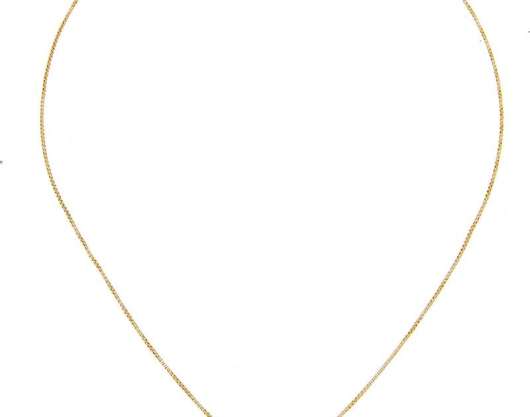 CU Jewellery Letter Venus Big Necklace Gold