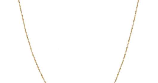 CU Jewellery Letters Necklace Gold