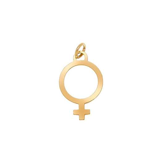 CU Jewellery Letters Venus Gold