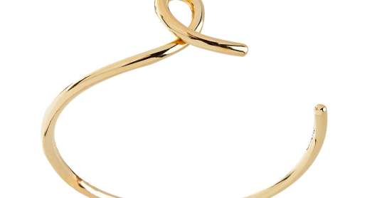 CU Jewellery Loop Bangle Bracelet Gold