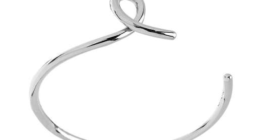 CU Jewellery Loop Bangle Bracelet Silver