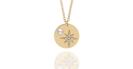 CU Jewellery One Coin Necklace Gold