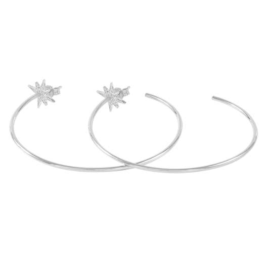 CU Jewellery - One Hoop Ear Silver