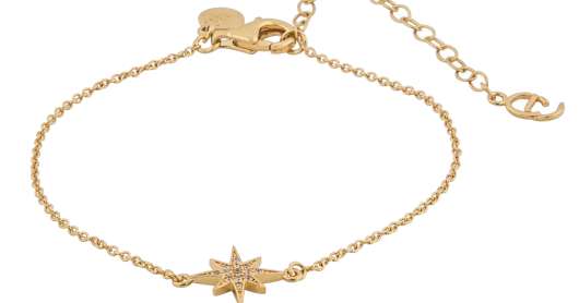 CU Jewellery One Star Bracelet Gold
