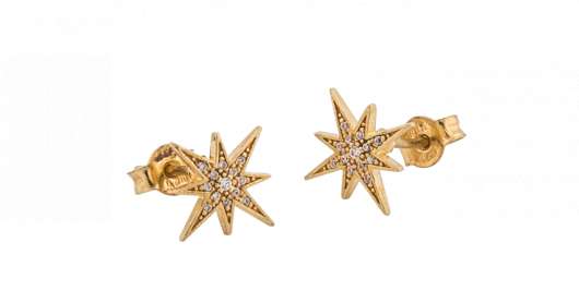 CU Jewellery - One Star Ear Gold