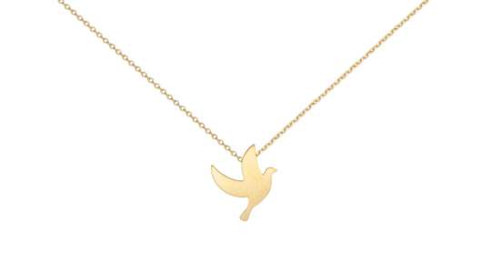 CU Jewellery - Peace Necklace Gold