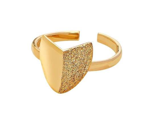 CU Jewellery - Roof Big Ring Gold