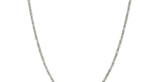 CU Jewellery - Roof Plain Necklace Silver