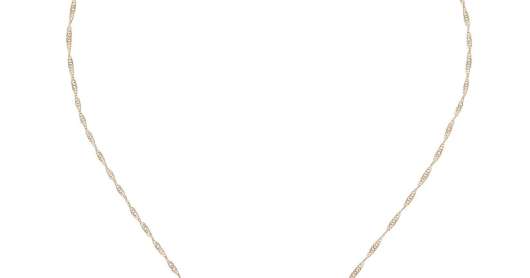 CU Jewellery - Two Flower Necklace Gold