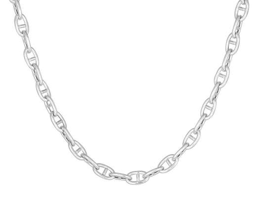 CU Jewellery Victory Chain Necklace Long Silver