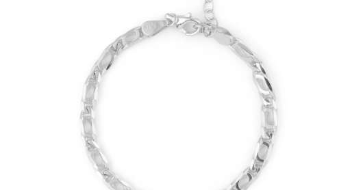 CU Jewellery Victory Plain Bracelet Silver