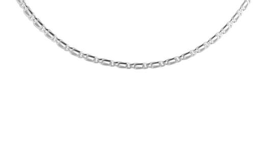 CU Jewellery - Victory Plain Necklace Silver