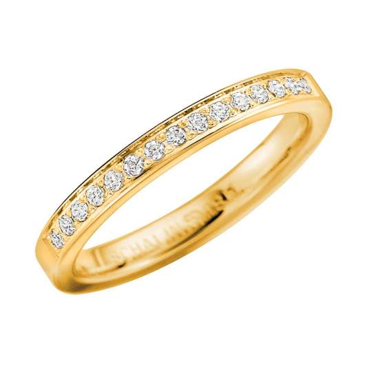 DIamantring i 18K guld