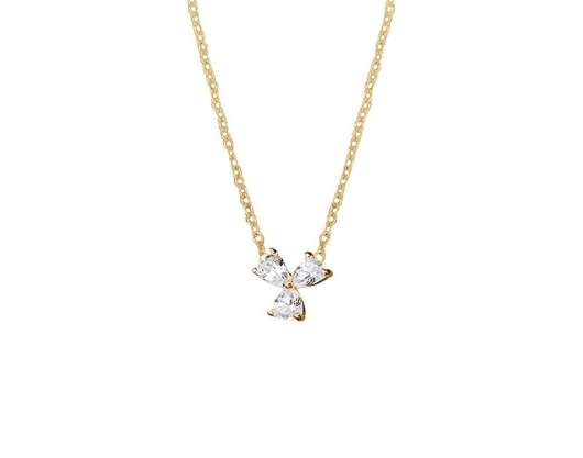 Drakenberg Sjölin Petite Star Necklace Gold Diamonds