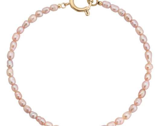Edblad - Collier Pearl Bracelet Pink Gold