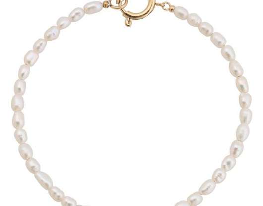 Edblad - Collier Pearl Bracelet White Gold