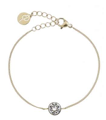 Edblad Diana Bracelet Clear Crystal Gold