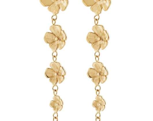 Edblad - Floral Earrings Gold