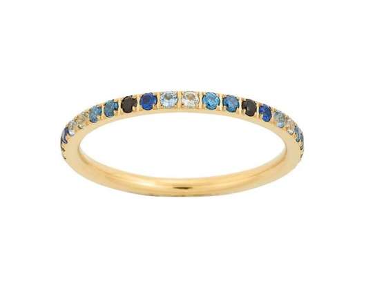 Edblad Glow Ring Mini Multi Lazuli Gold