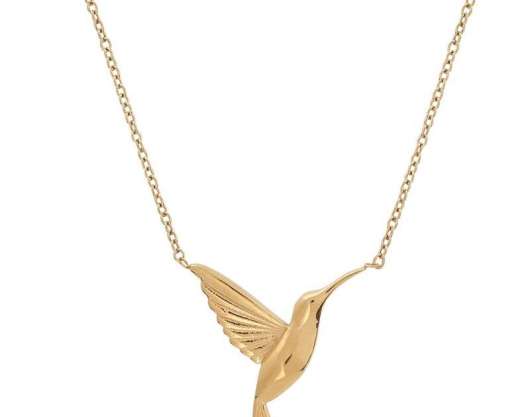 Edblad Hummingbird Necklace Gold
