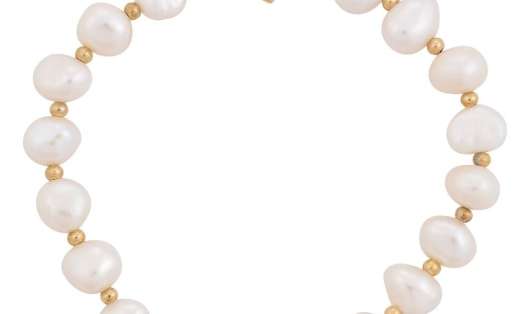 Edblad Iris Pearl Bracelet White Gold