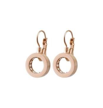 Edblad - Monaco Earrings French Hook Rosé Gold