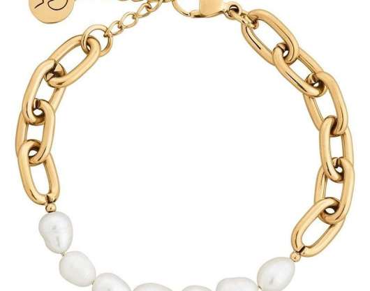 Edblad - Trellis Pearl Bracelet Gold