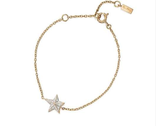 Efva Attling Catch A Falling Star & Stars Bracelet Gold