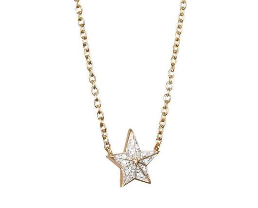 Efva Attling - Catch A Falling Star & Stars Necklace Gold