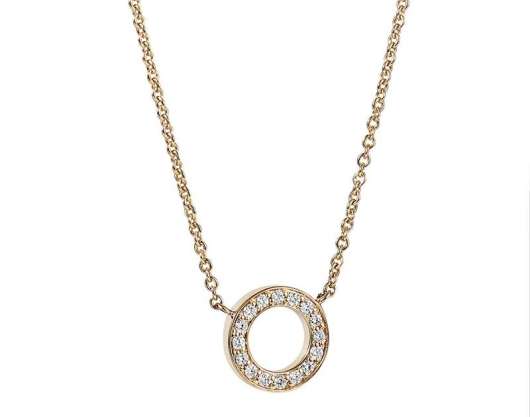 Efva Attling - Circle Of Love Necklace Gold
