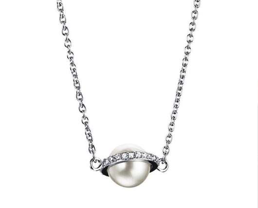 Efva Attling Day Pearl & Stars Necklace White Gold