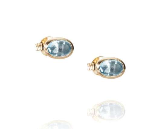 Efva Attling Love Bead Ear Topaz