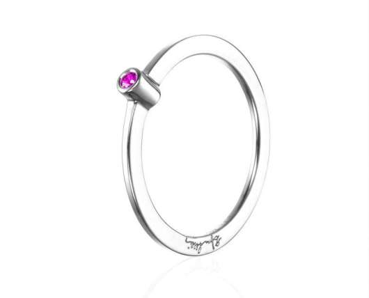 Efva Attling - Micro Blink Ring - Pink Sapphire