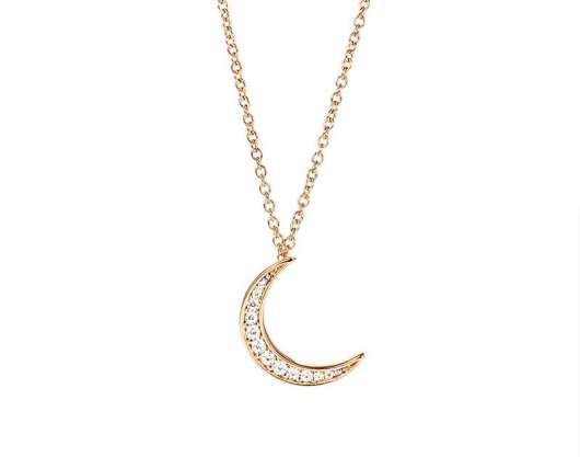 Efva Attling Pencez Moon & Stars Necklace Gold