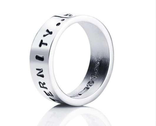 Efva Attling - Stamped From Here To Eternity Ring